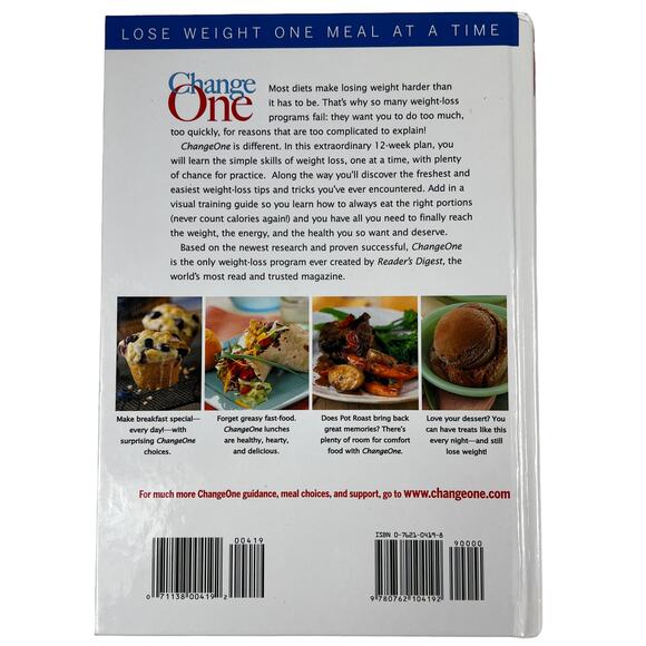 Change One -12 Week Eating Plan - Best Selling Book by John Hastings 319 Pages - Picture 2 of 8